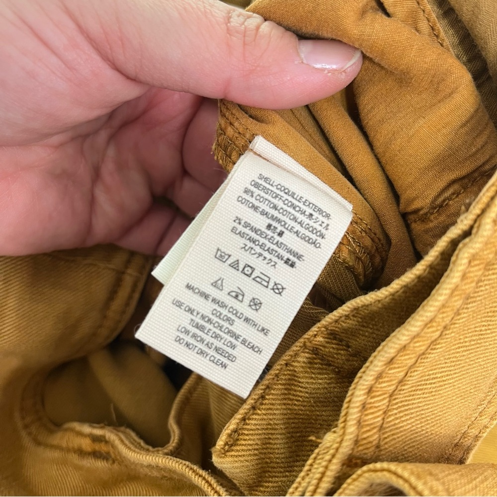 FREE PEOPLE Seamed Like The Real Thing‎ Straight Leg Trouser Pants size 10 - Picture 9 of 10
